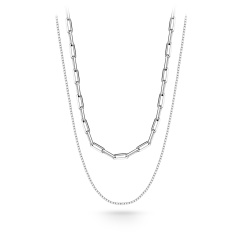 Колье из серебра
