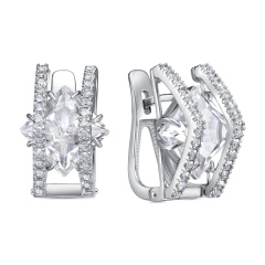 Серьги с английским замком 12-11937-5500