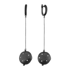Серьги с английским замком RB-E316-4-X-B-X-X-W