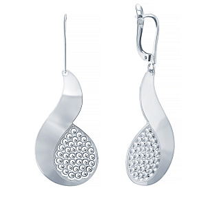 Серьги из серебра