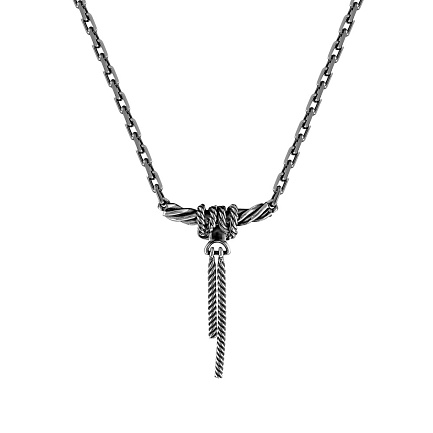 Колье из серебра