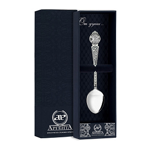 Ложка чайная из серебра