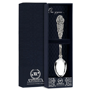 Ложка чайная из серебра