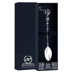 Ложка кофейная из серебра