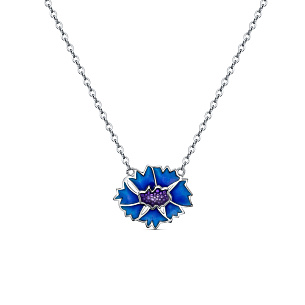 Колье из серебра