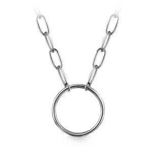 Колье из серебра