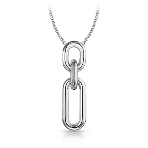 Колье из серебра