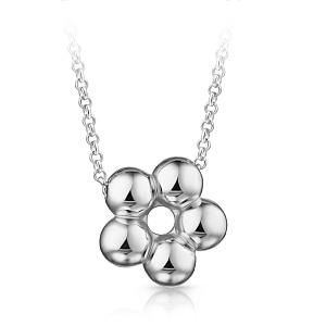 Колье из серебра