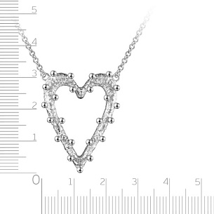 Колье из серебра
