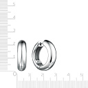 Серьги Конго из серебра