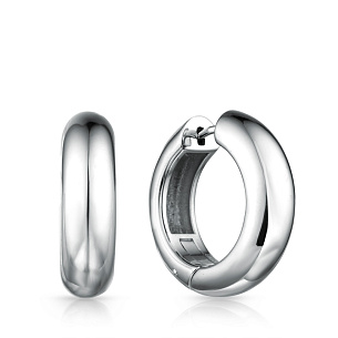 Серьги Конго из серебра