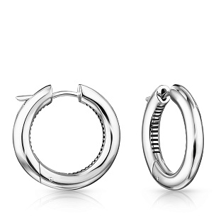 Серьги Конго из серебра