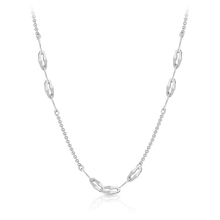 Колье из серебра