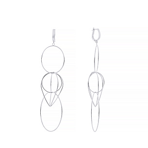 Серьги из серебра