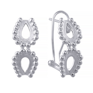 Серьги из серебра