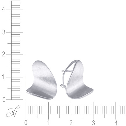 Серьги из серебра