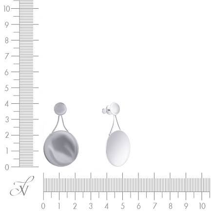 Серьги из серебра