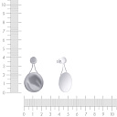 Серьги из серебра