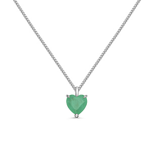 Колье из серебра