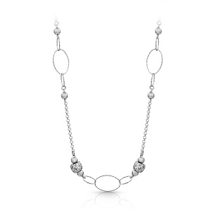 Колье из серебра