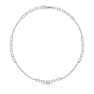 Колье из серебра