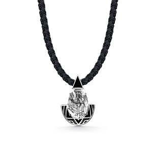 Колье из серебра