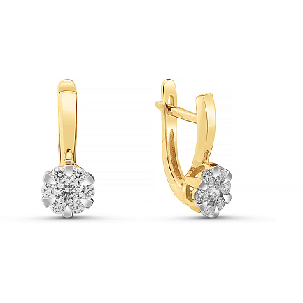 Серьги из  золота