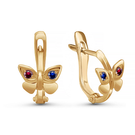 Серьги из  золота