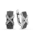 Серьги из белого золота
