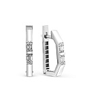 Серьги из белого золота