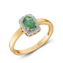 Кольцо из красного золота