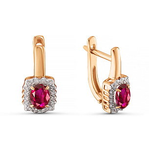 Серьги из  золота