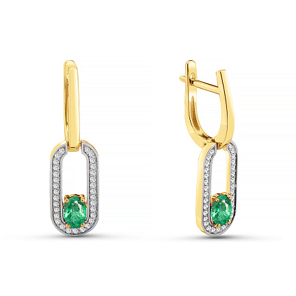 Серьги из  золота