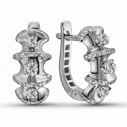 Серьги из  золота