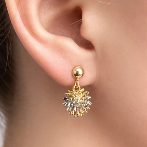 Серьги из  золота