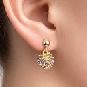 Серьги из  золота