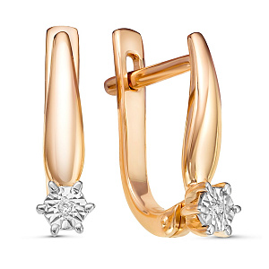 Серьги из  золота