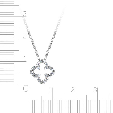 Колье из серебра