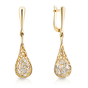 Серьги с английским замком 56311743000