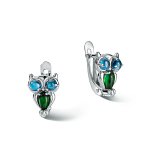 Серьги детские С630-873М4