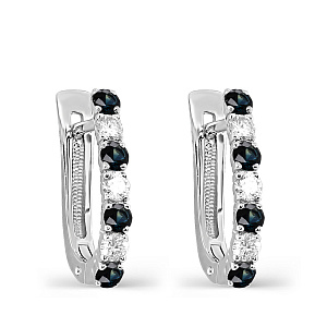 Серьги с английским замком 12-11548-1100