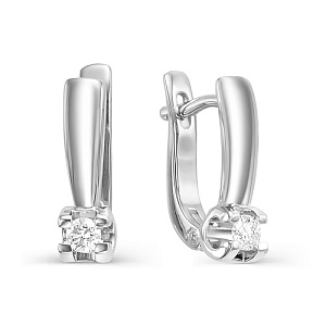 Серьги с английским замком 3007-21001