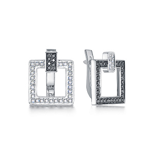 Серьги с английским замком 4138-21901