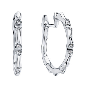 Серьги с английским замком ЗС-91303-I