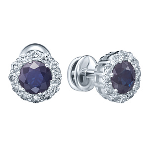 Серьги Пусеты ЗС-90623-I