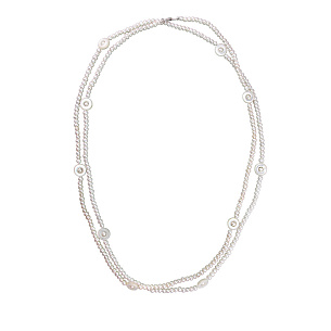 Колье из серебра