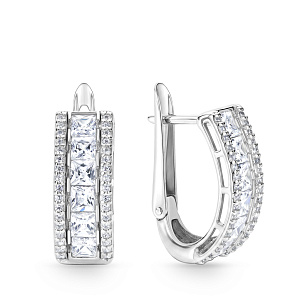 Серьги с английским замком 86611273000