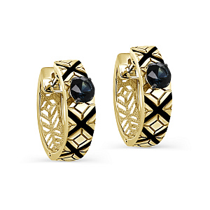 Серьги с английским замком 12-21631-1189
