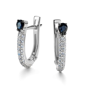 Серьги с английским замком 26564-202