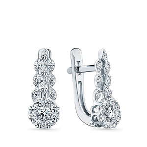 Серьги с английским замком 2-209295-00-00